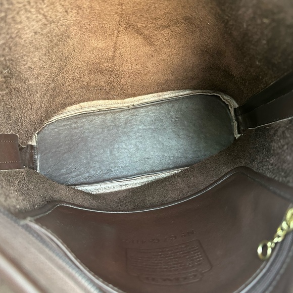 🦬 Vintage Coach Whitney  Mahogany Bag 4115 🦬 - Picture 10 of 13